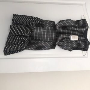 black cocktail dress